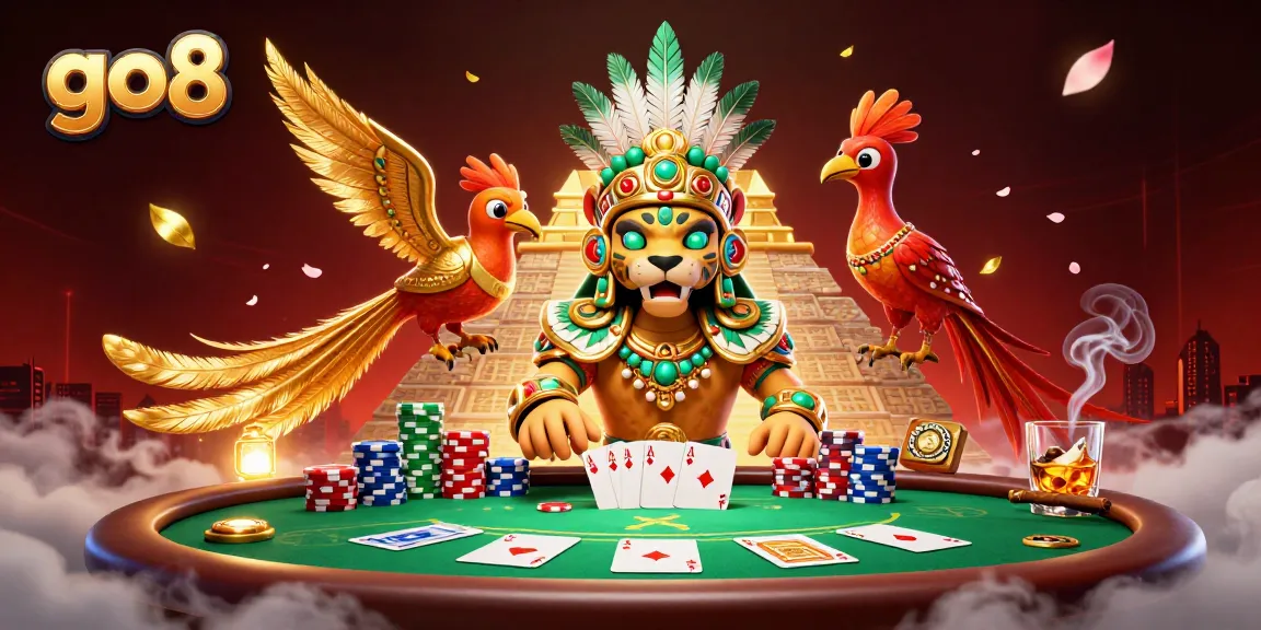 Win big with go8 while enjoying an immersive poker night with magnificent scenes.