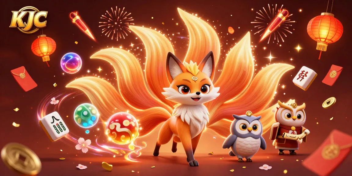 KJC engages players with vibrant spirit-themed gameplay amidst festive casino elements.