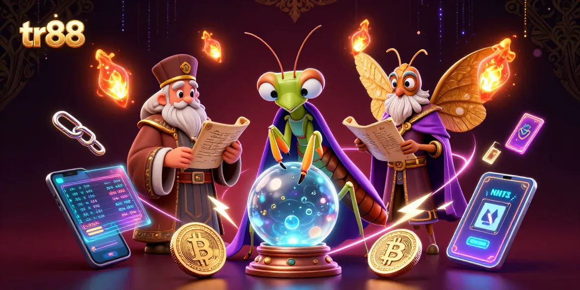 Experience innovative games at tr88 with a mystical atmosphere and vibrant 3D elements.