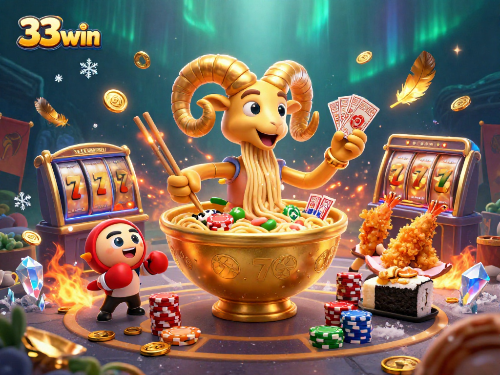 Experience winning strategies with 33win in this immersive casino scene filled with action.