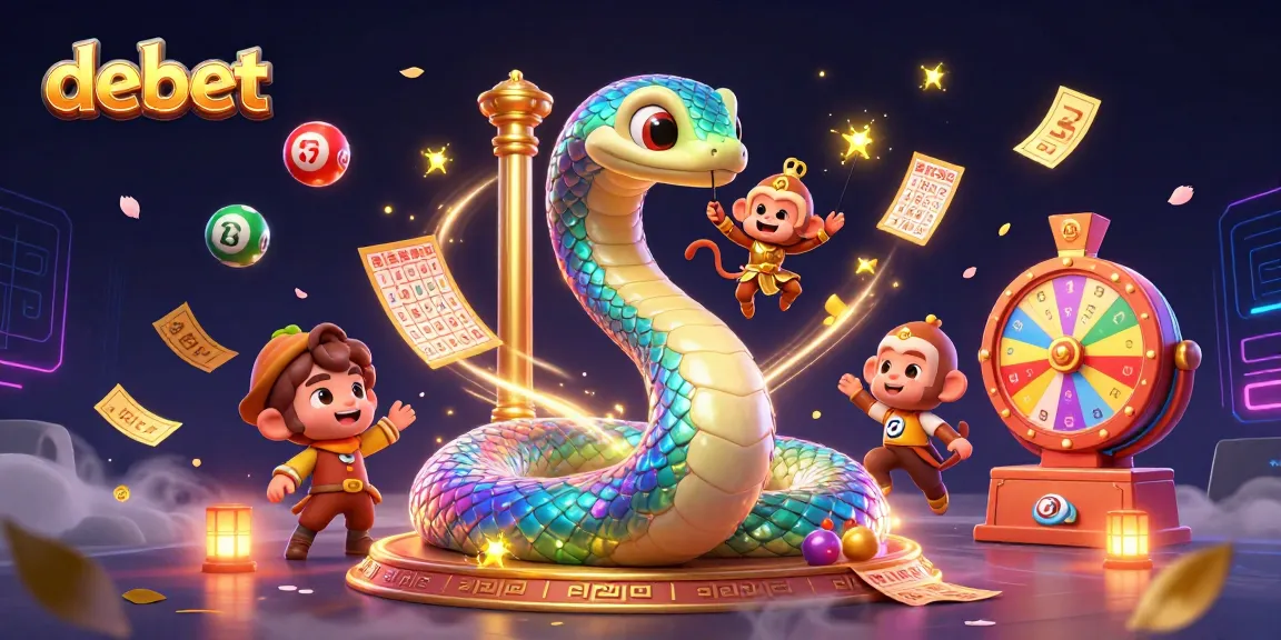 Experience gaming excitement with debet as the rainbow serpent and monkey king bring lottery elements to life.
