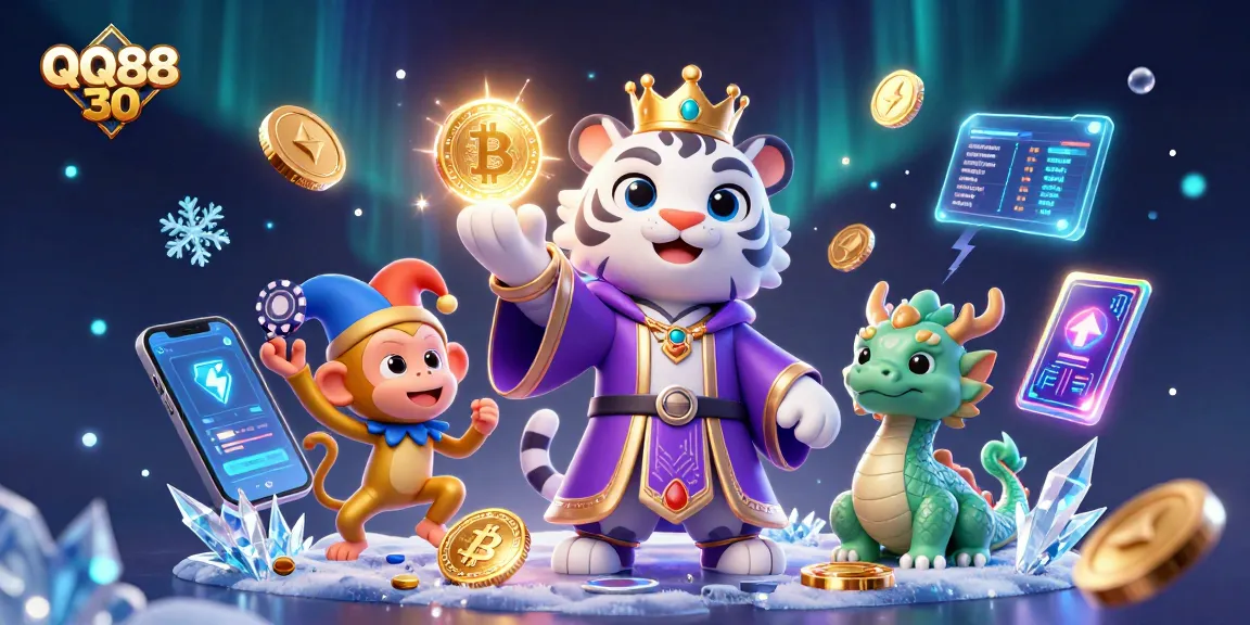 Experience thrilling gameplay with QQ88 30, featuring vibrant characters and dynamic casino elements.