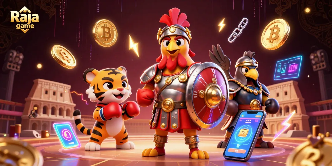 Experience thrilling gameplay with the Raja game platform, featuring exciting 3D gambling elements and vibrant animations.