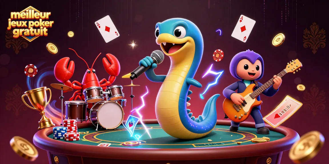 Jouez au meilleur jeu de poker gratuit avec des personnages dynamiques et des éléments de casino captivants.