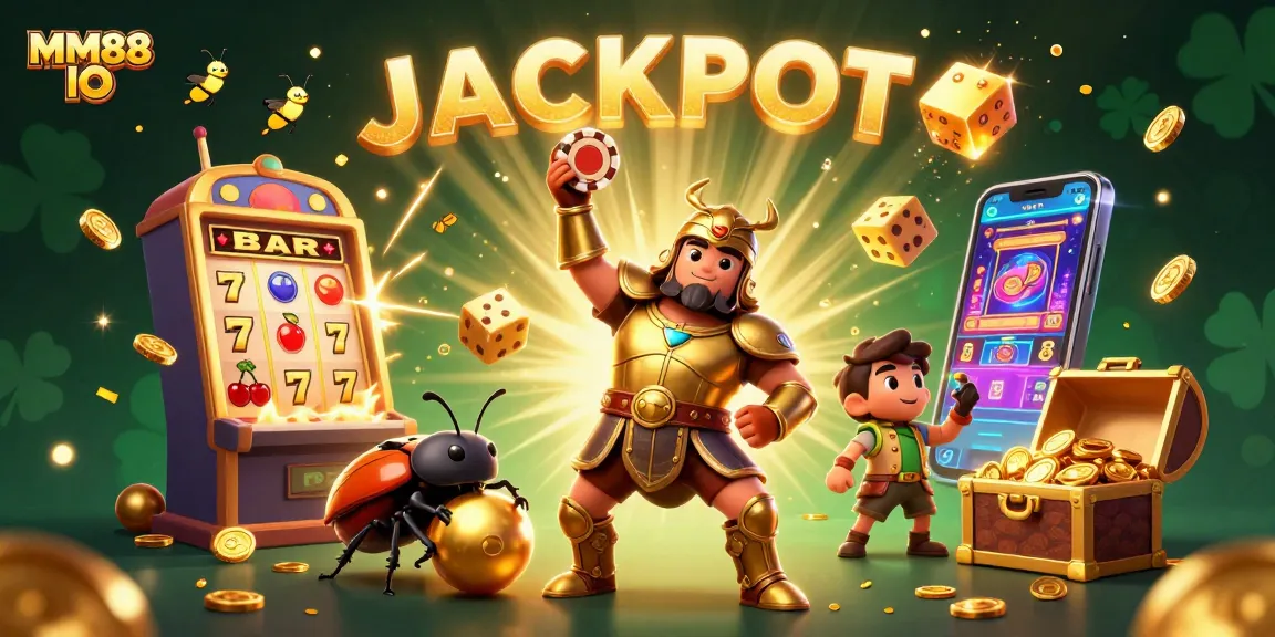 Experience winning thrills at MM88 IO with vibrant games and jackpots galore in a captivating scene.