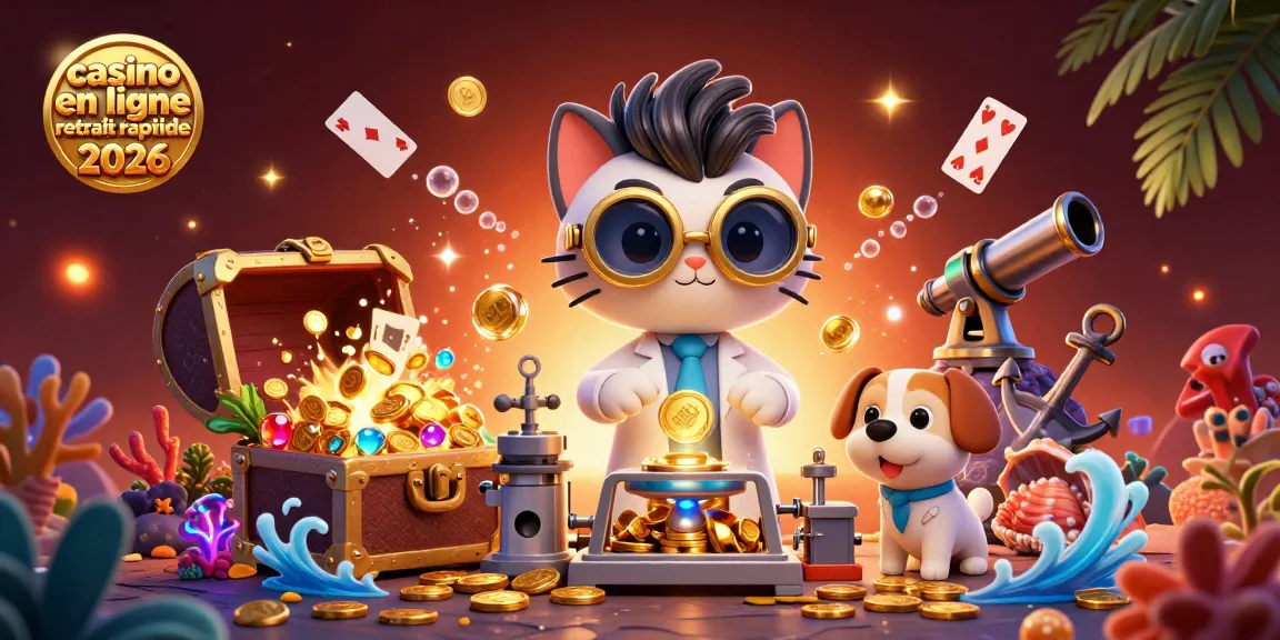Explorez le monde du casino en ligne retrait rapide 2026 avec des personnages de jeu vivants et animés.