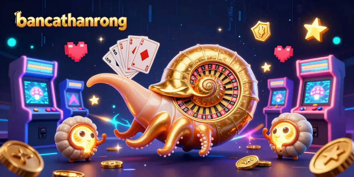 Engage with the magical scenes of bancathanrong, featuring a giant nautilus roulette and glowing ammonite fossils.