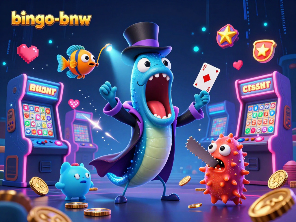 Bingo-bnw engages players with fast-paced games in a vibrant cartoon gaming universe.