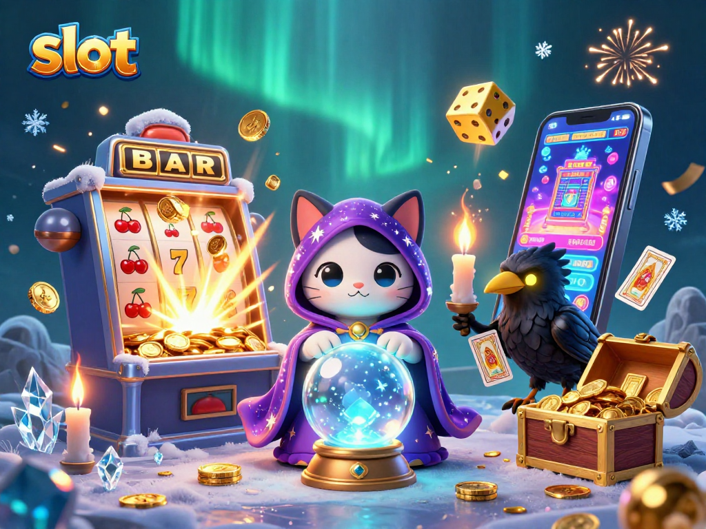 Engage with exhilarating slot games that burst with jackpots, coins, and vibrant casino action.