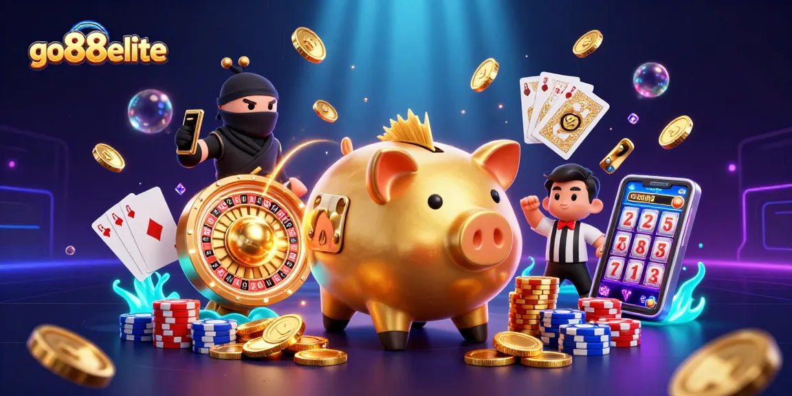 Experience go88elite with exciting casino action featuring dynamic characters and gold coins.