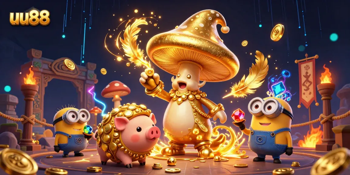 Play and win big at uu88 with magical treasures and adventure in this vibrant casino scene.