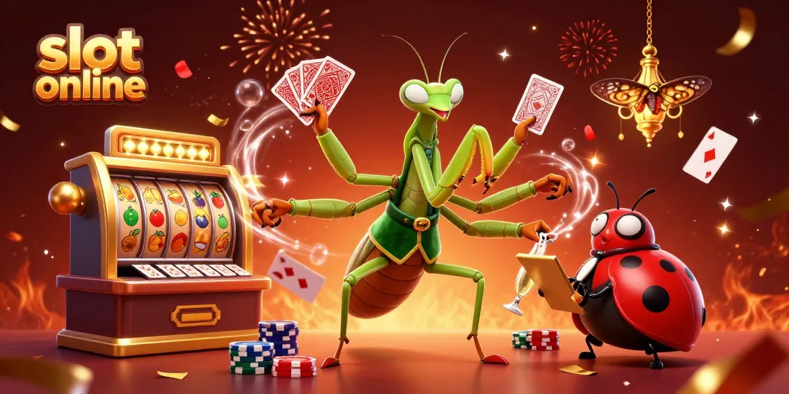 Engage in thrilling gameplay with slot online featuring vibrant characters amidst lively casino elements.