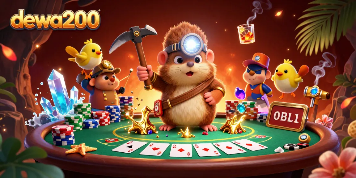 Jelajahi dunia dewa200 dengan karakter pahlawan dan elemen poker menawan.