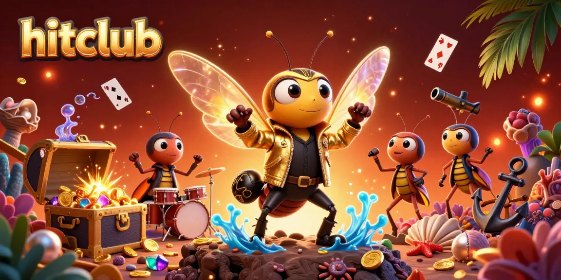 Join the hitclub and immerse yourself in vibrant casino action with a rock star theme.