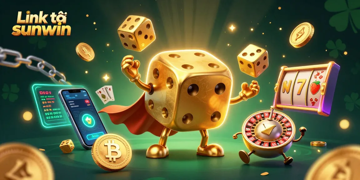 Experience the thrill of gaming with the Link tải sunwin animated casino scene featuring vibrant characters.