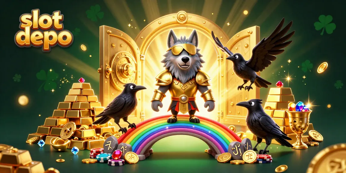 Slot depo menciptakan suasana bermain yang menarik dengan simbol-simbol keberuntungan dan harta karun yang berkilau.