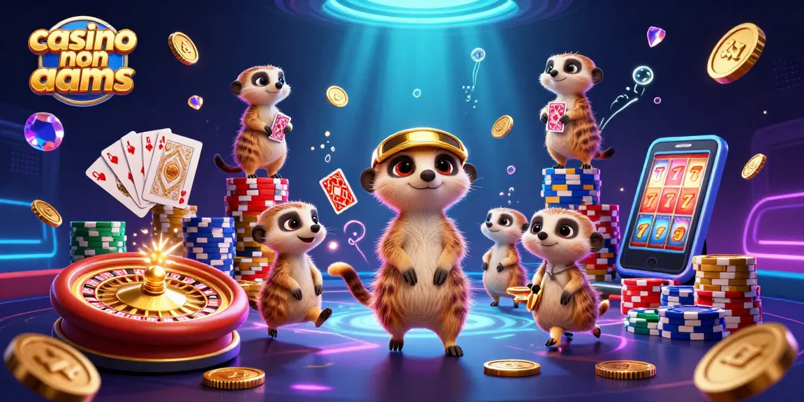Scopri il divertimento nei migliori casino non AAMS con divertenti operazioni di un branco di suricati